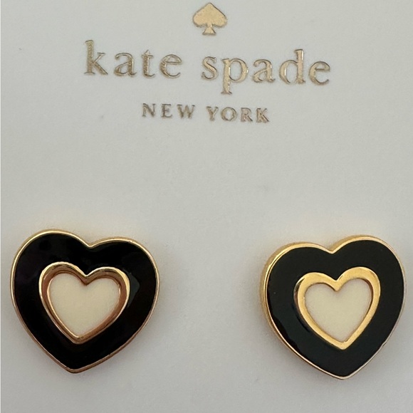 Kate spade ♠️ heart stud earrings - Picture 4 of 5
